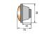 RINDER INDUSTRIAL 5414 02 - PILOTO AMBAR LATERAL